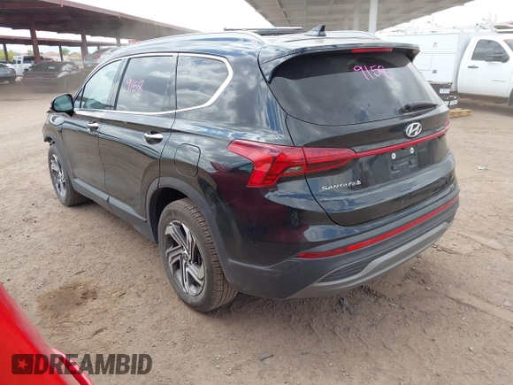 2023 Hyundai Santa Fe SEL with VIN 5NMS24AJ7PH563090, listed as a IAAI auction lot 42218343 with 52,076 mi miles and . Bid and sale history available at DreamBid. Image 3.