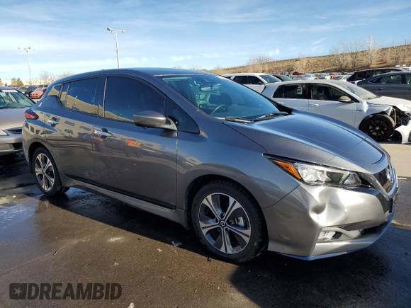 2020 Nissan LEAF SV Plus with VIN 1N4BZ1CP6LC301572, listed as a Copart auction lot 85674154 with 74,206 mi miles and Clean Title. Bid and sale history available at DreamBid. Image 4.