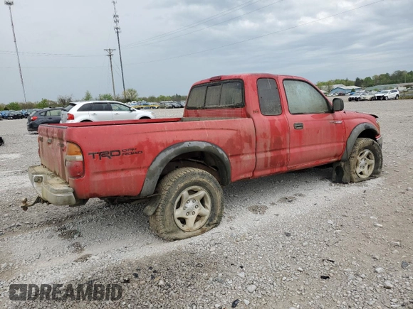 2002 Toyota Tacoma z VIN 5TEWN72N32Z037902, wystawiony jako Copart lot #52958925 z przebiegiem Nie podano mil oraz Szkoda całkowita • Salvage title. Historia ofert i sprzedaży dostępna na DreamBid. Obrazek 3.