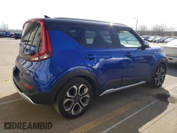 2020 Kia Soul X-Line with VIN KNDJ23AU0L7073138, listed as a Copart auction lot 48916754 with 63,340 mi miles and Salvage Title. Bid and sale history available at carsss.com. Image 3.
