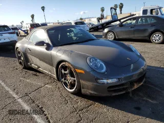 2007 Porsche 911 Carrera S with VIN WP0CB29917S776849, listed as a Copart auction lot 51169625 with 27,283 mi miles and Salvage Title. Bid and sale history available at DreamBid. Image 4.