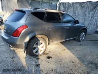 2006 Nissan Murano S with VIN JN8AZ08T16W417159, listed as a Copart auction lot 43568104 with 144,482 mi miles and Clean Title. Bid and sale history available at carsss.com. Image 3.