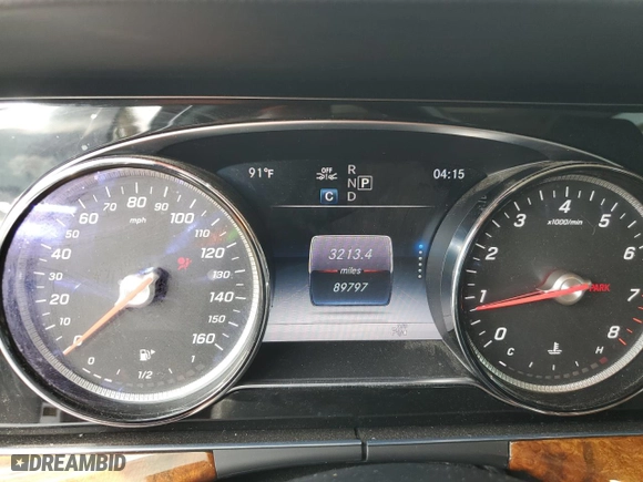 2018 Mercedes-Benz E-Class E 300 with VIN WDDZF4KB2JA463528, listed as a Copart auction lot 50563745 with 89,797 mi miles and Clean Title. Bid and sale history available at carsss.com. Image 9.