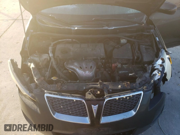 2010 Pontiac Vibe w/1SB with VIN 5Y2SP6E0XAZ415324, listed as a Copart auction lot 83042804 with 0 mi miles and Salvage Title. Bid and sale history available at carsss.com. Image 12.