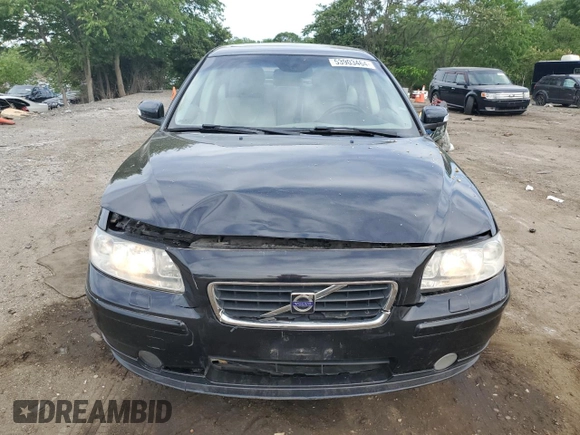 2007 Volvo S60 2.5L Turbo with VIN YV1RH592072606327, listed as a Copart auction lot 70507484 with 127,729 mi miles and Non Repairable. Bid and sale history available at carsss.com. Image 5.
