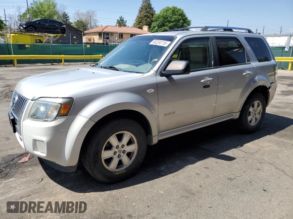 2008 Mercury Mariner z VIN 4M2CU91178KJ04136, wystawiony jako Copart lot #60234715 z przebiegiem 202 444 mil mil oraz Nie do naprawy • Non repairable. Historia ofert i sprzedaży dostępna na DreamBid. Obrazek 1.