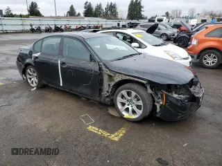 2008 BMW 5 Series 535i with VIN WBANW13528CN55573, listed as a Copart auction lot 48199295 with 82,883 mi miles and Clean Title. Bid and sale history available at carsss.com. Image 4.