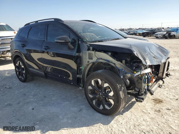 2024 Kia Sportage Plug-In Hybrid X-Line Prestige with VIN KNDPZDDH1R7137495, listed as a Copart auction lot 45505235 with 10,291 mi miles and Salvage Title. Bid and sale history available at carsss.com. Image 4.
