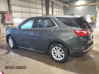 2018 Chevrolet Equinox LT with VIN 2GNAXSEVXJ6206846, listed as a Copart auction lot 46976605 with 76,830 mi miles and Salvage Title. Bid and sale history available at DreamBid. Image 2.