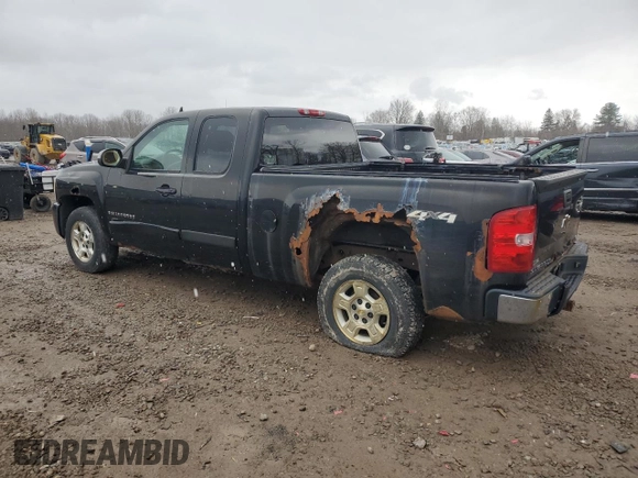2007 Chevrolet Silverado 1500 1LT with VIN 1GCEK19087Z525953, listed as a Copart auction lot 49718225 with 124,641 mi miles and Clean Title. Bid and sale history available at DreamBid. Image 2.