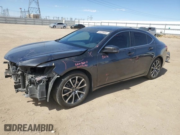 2016 Acura TLX V6 with VIN 19UUB2F32GA003626, listed as a Copart auction lot 63226445 with 92,030 mi miles and Salvage title. Bid and sale history available at DreamBid. Image 1.