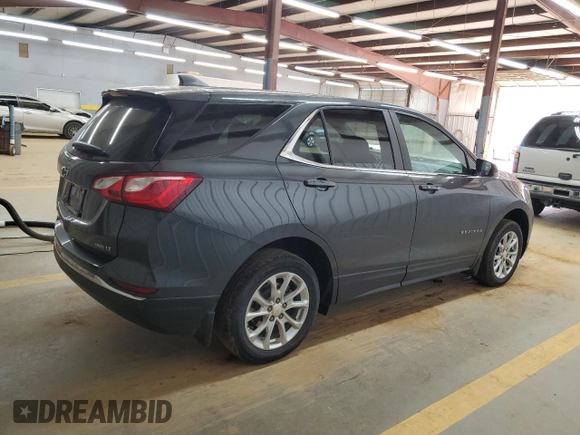2021 Chevrolet Equinox LT with VIN 2GNAXUEV9M6134277, listed as a Copart auction lot 49408505 with 45,955 mi miles and Salvage Title. Bid and sale history available at DreamBid. Image 3.
