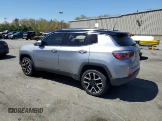 2018 Jeep Compass Limited with VIN 3C4NJDCBXJT114406, listed as a Copart auction lot 55061375 with 101,858 mi miles and Salvage title. Bid and sale history available at DreamBid. Image 2.
