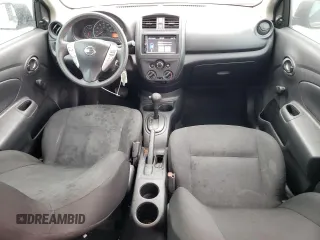 2015 Nissan Versa SV with VIN 3N1CN7AP0FL879386, listed as a Copart auction lot 57964685 with 119,321 mi miles and Salvage title. Bid and sale history available at DreamBid. Image 8.