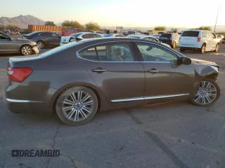 2014 Kia Cadenza Premium with VIN KNALN4D75E5129937, listed as a Copart auction lot 76095514 with 66,042 mi miles and Salvage Title. Bid and sale history available at carsss.com. Image 3.