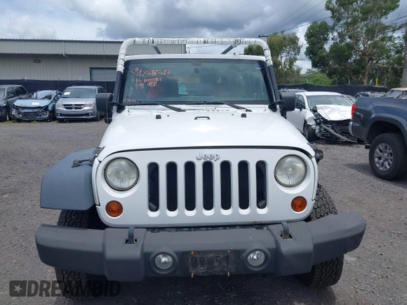 2013 Jeep Wrangler Sport with VIN 1C4AJWAG6DL626429, listed as a IAAI auction lot 42348347 with 120,104 mi miles and . Bid and sale history available at DreamBid. Image 12.