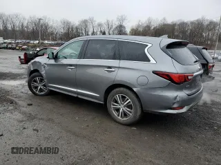 2020 Infiniti QX60 LUXE with VIN 5N1DL0MM3LC524781, listed as a Copart auction lot 49913095 with 84,913 mi miles and Salvage Title. Bid and sale history available at carsss.com. Image 2.