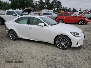 2018 Lexus IS 300 with VIN JTHC81D26J5031571, listed as a Copart auction lot 63292345 with 26,726 mi miles and Salvage title. Bid and sale history available at DreamBid. Image 4.