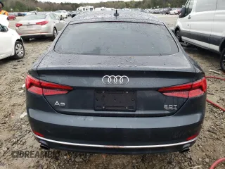 2018 Audi A5 Sportback Premium Plus with VIN WAUBNCF53JA009993, listed as a Copart auction lot 43005983 with 55,074 mi miles. Bid and sale history available at carsss.com. Image 6.