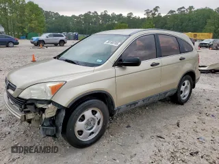 2009 Honda CR-V LX z VIN 5J6RE383X9L013854, wystawiony jako Copart lot #58180705 z przebiegiem 134 965 mil mil oraz Szkoda całkowita • Salvage title. Historia ofert i sprzedaży dostępna na DreamBid. Obrazek 1.