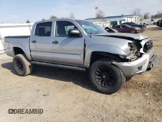 2015 Toyota Tacoma with VIN 3TMLU4EN6FM183441, listed as a Copart auction lot 49060715 with 100,328 mi miles and Salvage Title. Bid and sale history available at carsss.com. Image 4.