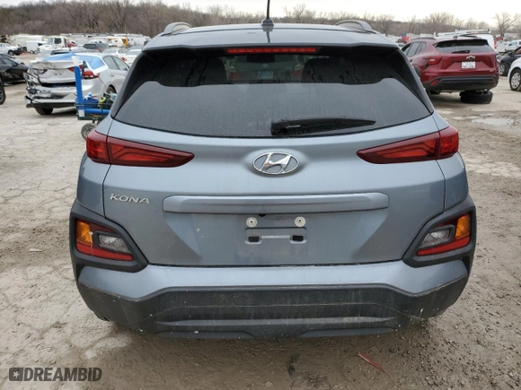 2019 Hyundai Kona SEL with VIN KM8K22AA2KU227543, listed as a Copart auction lot 48195315 with 79,879 mi miles and Salvage Title. Bid and sale history available at carsss.com. Image 6.