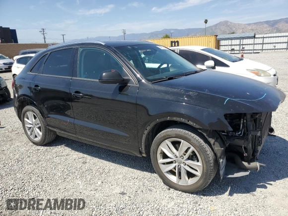 2017 Audi Q3 Premium with VIN WA1BCCFS0HR016565, listed as a Copart auction lot 51811605 with 70,723 mi miles and Salvage Title. Bid and sale history available at carsss.com. Image 4.
