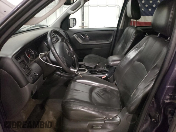 2005 Mazda Tribute i with VIN 4F2YZ92Z35KM49077, listed as a Copart auction lot 55406204 with 110,959 mi miles and Non Repairable. Bid and sale history available at carsss.com. Image 7.
