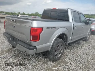 2020 Ford F-150 XL with VIN 1FTEW1E49LKE72101, listed as a Copart auction lot 55880205 with 32,496 mi miles and Salvage title. Bid and sale history available at DreamBid. Image 3.