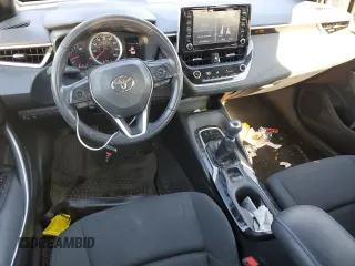 2021 Toyota Corolla SE with VIN JTDM4MCE7MJ057154, listed as a Copart auction lot 71494734 with 47,708 mi miles and Salvage Title. Bid and sale history available at carsss.com. Image 8.