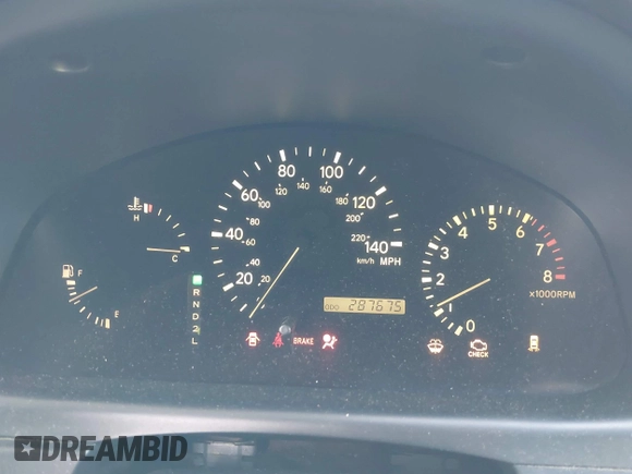 2003 Lexus RX 300 with VIN JTJGF10U030154568, listed as a IAAI auction lot 41473451 with 287,675 mi miles and . Bid and sale history available at DreamBid. Image 7.
