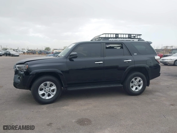 2022 Toyota 4Runner SR5 with VIN JTEEU5JR6N5260896, listed as a IAAI auction lot 41286832 with 62,492 mi miles. Bid and sale history available at carsss.com. Image 15.