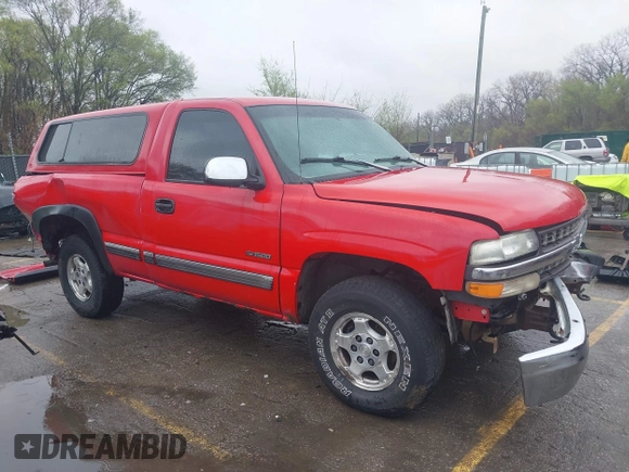 1999 Chevrolet Silverado 1500 LS with VIN 1GCEK14T6XZ153966, listed as a IAAI auction lot 41898476 with 246,792 mi miles. Bid and sale history available at carsss.com. Image 14.