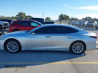 2018 Lexus LS with VIN JTHB51FFXJ5001297, listed as a IAAI auction lot 41352954 with 57,431 mi miles. Bid and sale history available at carsss.com. Image 14.
