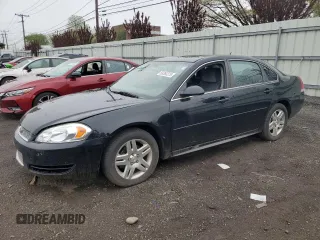 2015 Chevrolet Impala LT with VIN 2G1WB5E38F1122650, listed as a Copart auction lot 55260275 with 188,626 mi miles and Salvage Title. Bid and sale history available at DreamBid. Image 1.