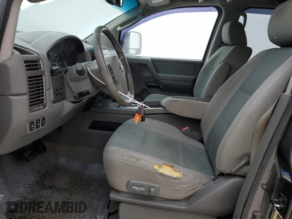 2007 Nissan Titan LE with VIN 1N6AA07B97N234446, listed as a Copart auction lot 45693705 with 119,409 mi miles and Salvage title. Bid and sale history available at DreamBid. Image 7.