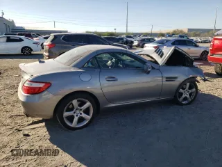 2014 Mercedes-Benz SLK-Class SLK 250 with VIN WDDPK4HA7EF088102, listed as a Copart auction lot 76027444 with 73,913 mi miles and Salvage Title. Bid and sale history available at carsss.com. Image 3.