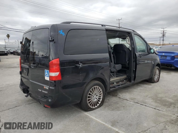 2017 Mercedes-Benz Metris Passenger with VIN WDAPG2EE5H3340476, listed as a Copart auction lot 49344215 with Not Provided miles and Clean Title. Bid and sale history available at DreamBid. Image 3.