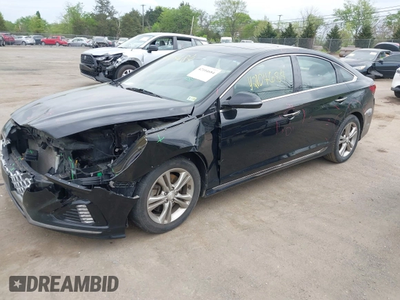 2018 Hyundai Sonata Sport with VIN 5NPE34AF0JH710477, listed as a IAAI auction lot 42104684 with 158,260 mi miles and . Bid and sale history available at carsss.com. Image 22.
