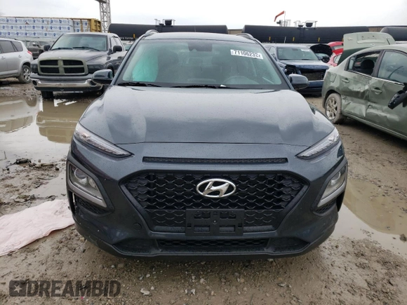 2020 Hyundai Kona SEL with VIN KM8K22AA1LU523042, listed as a Copart auction lot 71106232 with 42,282 mi miles. Bid and sale history available at carsss.com. Image 5.