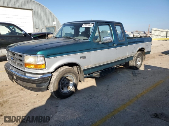 1996 Ford F-150 with VIN 1FTEX15N6TKA55105, listed as a Copart auction lot 83225844 with 206,760 mi miles and Salvage title. Bid and sale history available at DreamBid. Image 1.