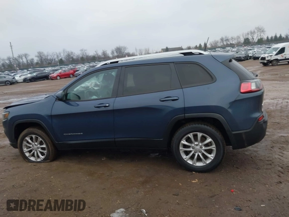 2020 Jeep Cherokee Latitude with VIN 1C4PJMCB4LD650592, listed as a IAAI auction lot 41192484 with 88,931 mi miles. Bid and sale history available at carsss.com. Image 14.