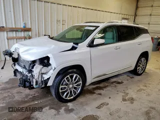 2024 GMC Terrain Denali z VIN 3GKALXEG1RL356360, wystawiony jako Copart lot #60323215 z przebiegiem 34 695 mil mil oraz Szkoda całkowita • Salvage title. Historia ofert i sprzedaży dostępna na DreamBid. Obrazek 1.