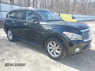 2014 Infiniti QX80 with VIN JN8AZ2NE4E9063359, listed as a IAAI auction lot 41817161 with 188,178 mi miles and . Bid and sale history available at DreamBid. Image 1.