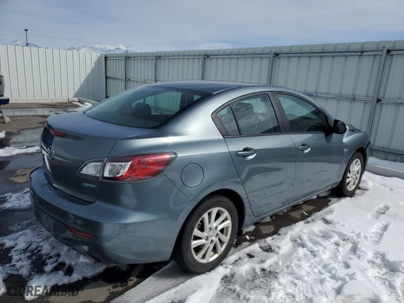 2012 Mazda Mazda3 i Touring with VIN JM1BL1V74C1693181, listed as a Copart auction lot 46514065 with 155,208 mi miles and Salvage Title. Bid and sale history available at carsss.com. Image 3.
