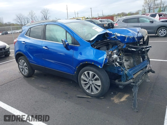2018 Buick Encore Preferred with VIN KL4CJASB1JB685365, listed as a IAAI auction lot 41883400 with 89,912 mi miles and . Bid and sale history available at carsss.com. Image 1.