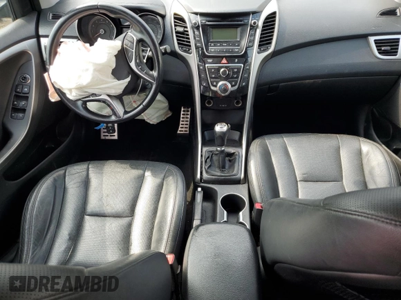 2013 Hyundai Elantra GT with VIN KMHD35LEXDU016908, listed as a Copart auction lot 62122514 with 115,407 mi miles and Salvage Title. Bid and sale history available at carsss.com. Image 8.