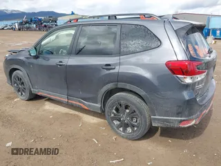 2023 Subaru Forester Special Sports with VIN JF2SKAJC7PH501725, listed as a IAAI auction lot 41984417 with 28,180 mi miles and . Bid and sale history available at DreamBid. Image 3.