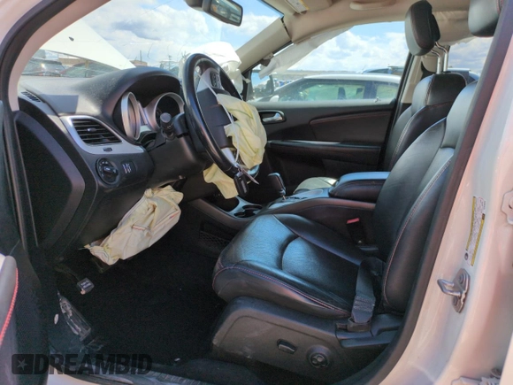 2019 Dodge Journey GT with VIN 3C4PDDEGXKT875575, listed as a Copart auction lot 53664045 with 65,268 mi miles and Salvage Title. Bid and sale history available at DreamBid. Image 7.
