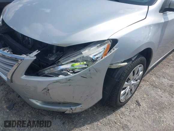 2015 Nissan Sentra SR with VIN 3N1AB7APXFL679776, listed as a IAAI auction lot 42054048 with 106,805 mi miles and . Bid and sale history available at DreamBid. Image 6.